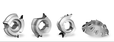 Profilfräser mit Bohrung für Kantenanleimmaschinen, Formatschneider und Tischfräsen